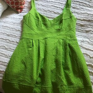 Lime Green Nanette Lepore Dress